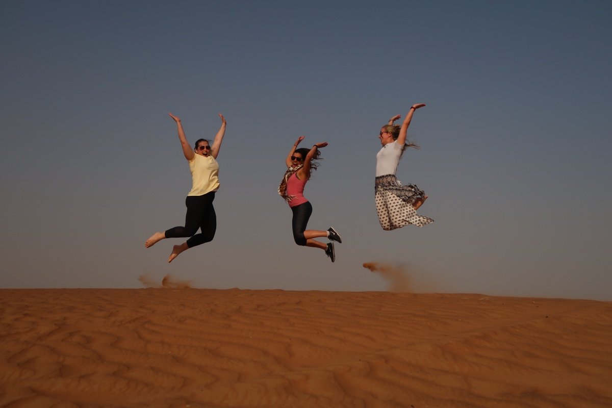 evening desert safari dubai