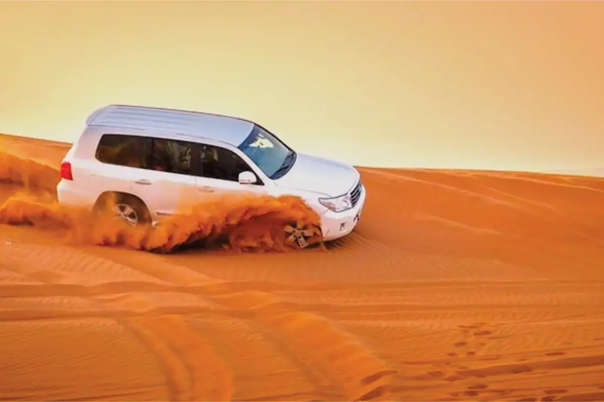 evening desert safari dubai
