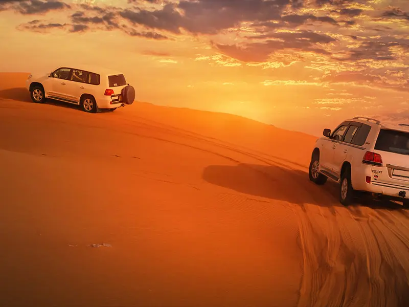 evening desert safari dubai
