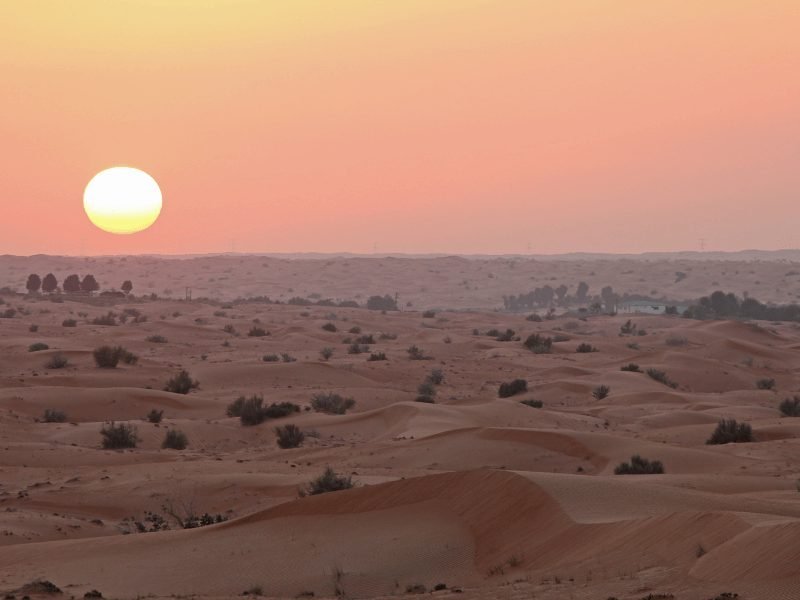 private desert safari dubai
